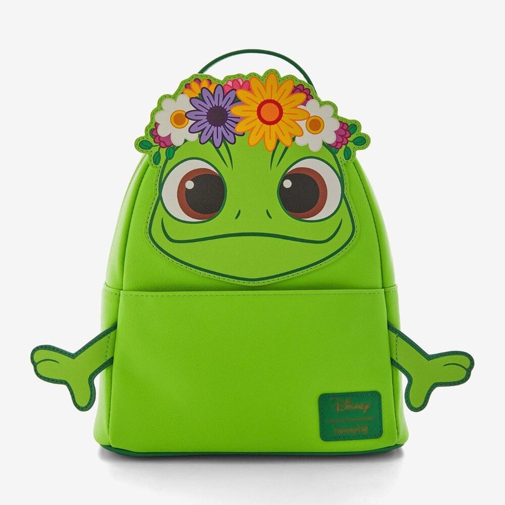 Loungefly Disney Tangled Pascal Flower Crown Mini Backpack